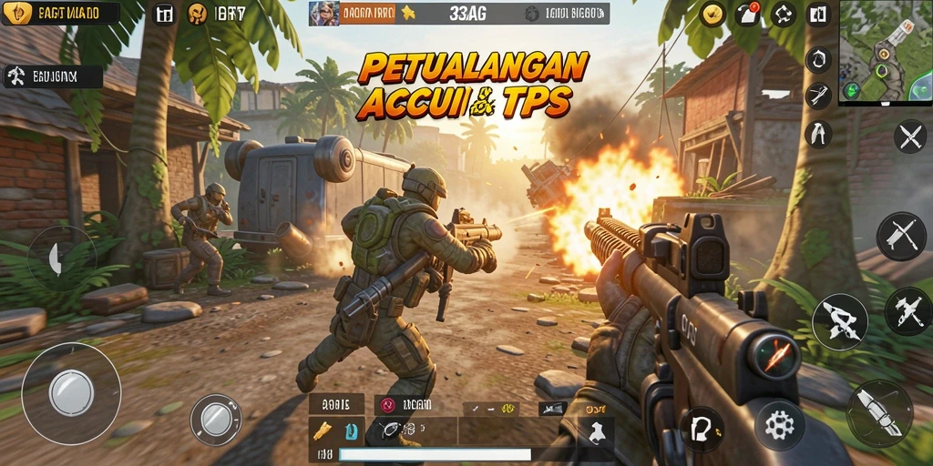 Screenshot gameplay 33AG dengan aksi seru dan grafis menawan.