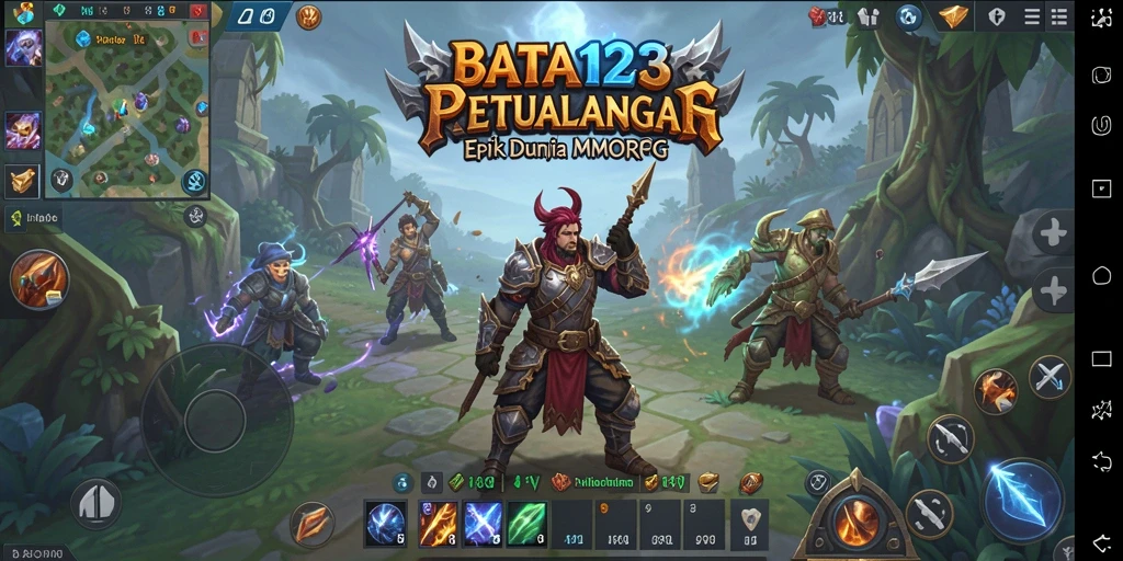 Tampilan gameplay BATA123 yang menawan dan mendebarkan.