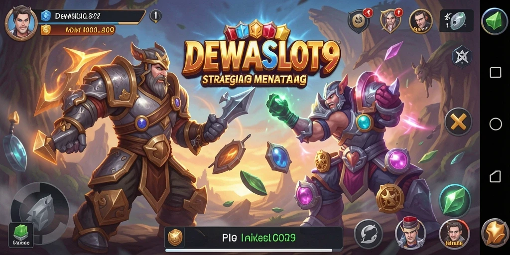 Tampilan gameplay DEWASLOT99 yang mendebarkan dan strategis.