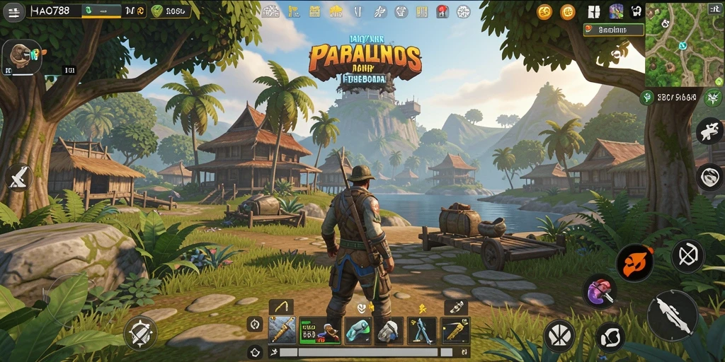 Screenshot HAO788 menampilkan aksi mendebarkan dalam gameplay Open World.