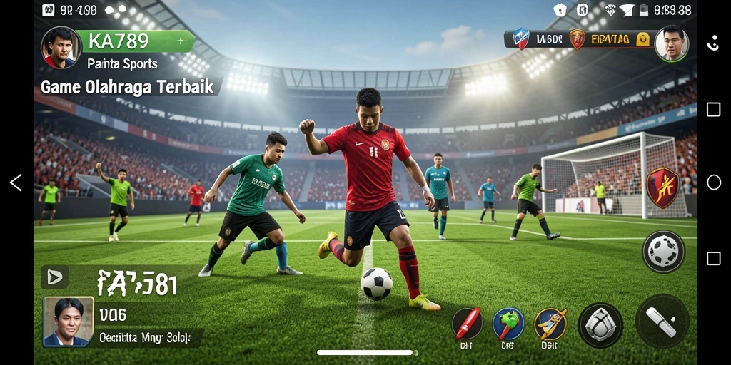 Tampilan gameplay KA789 yang dinamis dan seru saat bermain olahraga.