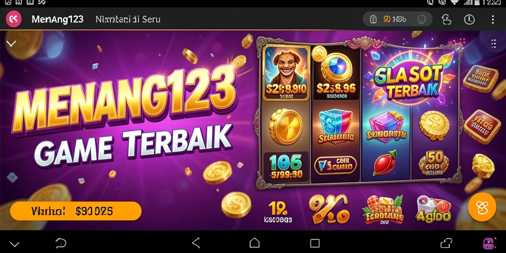 Tampilkan pengalaman seru bermain Slot di MENANG123.