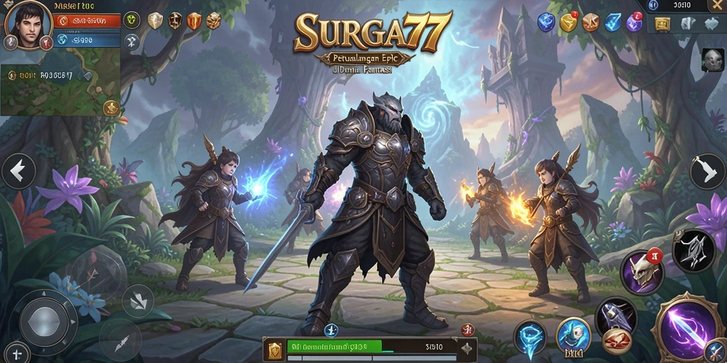 Gameplay mendebarkan dengan karakter dan dunia fantasi yang menawan.